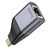Перехідник USB-C to RJ45 Ethernet 100Mbps gray HOCO (6942007645607)