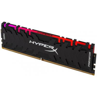 Модуль памяти для компьютера DDR4 8GB 3200 MHz HyperX Predator RGB Kingston Fury (ex.HyperX) (HX432C16PB3A/8)