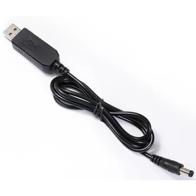 Кабель живлення USB to DC5.5*2.1 5V to 12V 1.0m Value (S1016)