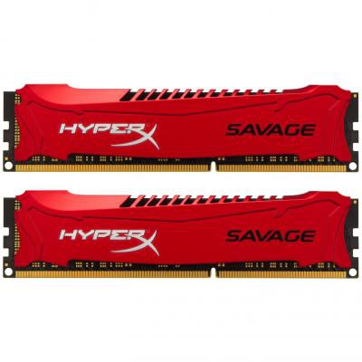 Модуль памяти для компьютера DDR3 16GB (2x8Gb) 1600 MHz HyperX Savage Kingston (HX316C9SRK2/16)