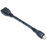 Перехідник OTG USB 2.0 AF to Micro 5P 0.1m Extradigital (KBO1623)