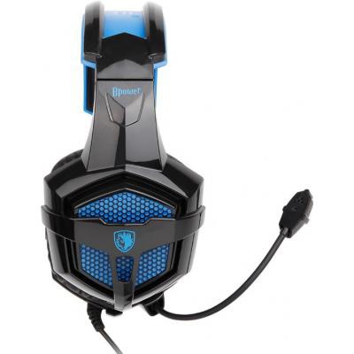Наушники SADES Bpower Black/Blue (SA739-B-BL)