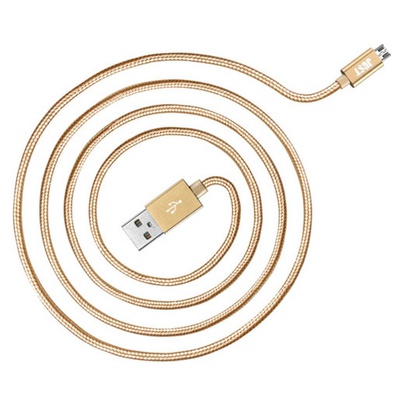 Дата кабель JUST Copper Micro USB Cable 0,5M Gold (MCR-CPR05-GLD)