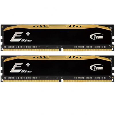 Модуль памяти для компьютера DDR3 8GB (2x4GB) 1866 MHz Elite Plus Black Team (TPD38G1866HC13DC01)
