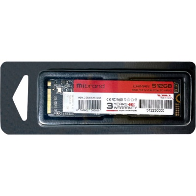 Накопичувач SSD M.2 2280 512GB Mibrand (MIM.2SSD/CA512GB)
