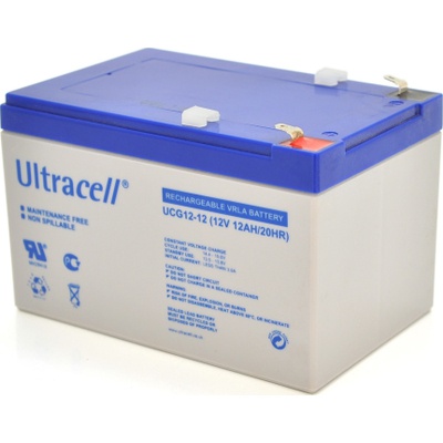 Батарея до ДБЖ Ultracell 12V-12Ah, AGM (UCG12-12)