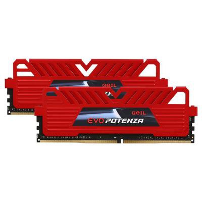 Модуль памяти для компьютера DDR4 16GB (2x8GB) 2400 MHz EVO Potenza GEIL (GPR416GB2400C15DC)