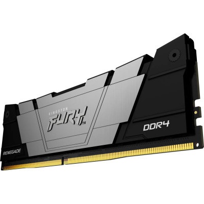 Модуль пам'яті для комп'ютера DDR4 8GB 3200 MHz Renegade Black Kingston Fury (ex.HyperX) (KF432C16RB2/8)