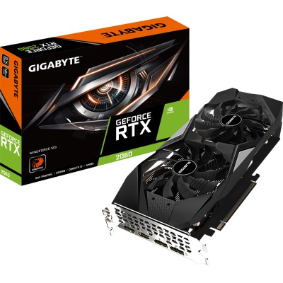 Видеокарта GIGABYTE GeForce RTX2060 12Gb WINDFORCE (GV-N2060WF2-12GD)