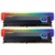 Модуль памяти для компьютера DDR4 16GB (2x8GB) 3600 MHz Orion RGB Titanium Gray Geil (GOSG416GB3600C18BDC)