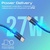 Дата кабель USB-C to Lightning ecoline-ci120.navy Promate (ecoline-ci120.navy)