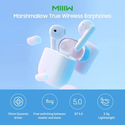 Навушники Xiaomi TWS MiiiW TWS Wireless Earbuds Marshmallow White (MWTW03)