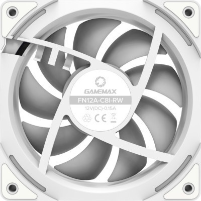 Кулер до корпусу Gamemax KF300R WH