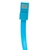 Дата кабель USB 2.0 AM to Micro 5P 0.2m браслет blue Extradigital (KBU1784)