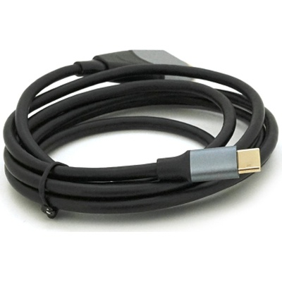 Кабель мультимедійний USB-C to HDMI M 1.8m 4K60Hz black Voltronic (YT-HDMI (M)-Type-C (M)-B)