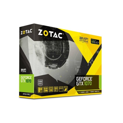 Видеокарта ZOTAC GeForce GTX1070 8192Mb AMP Extreme (ZT-P10700B-10P)