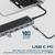Концентратор Promate USB Hub 12 ports apexhub-mst.grey (apexhub-mst.grey)