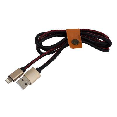 Дата кабель USB 2.0 AM to Lightning 1.0m DC-IP-102TF black Greenwave (R0014161)