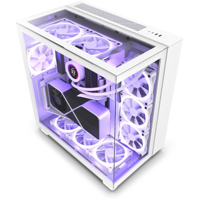 Корпус NZXT H9 Elite Edition White (CM-H91EW-01)