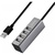 Концентратор HOCO USB 2.0 to 4xUSB Line machine HB1 Tarnish (6957531038139)