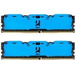 Модуль памяти для компьютера DDR4 16GB (2x8GB) 3000 MHz IRDM Blue Goodram (IR-XB3000D464L16S/16GDC)