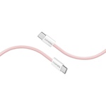 Дата кабель USB-C to USB-C ecoline-cc120.pink Promate (ecoline-cc120.pink)