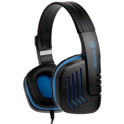 Наушники SADES Chopper Black/Blue (SA711-B-BL)