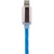 Дата кабель LogicPower USB 2.0 -> Lightning 1м Bl (силикон) синий /Retail (5144)