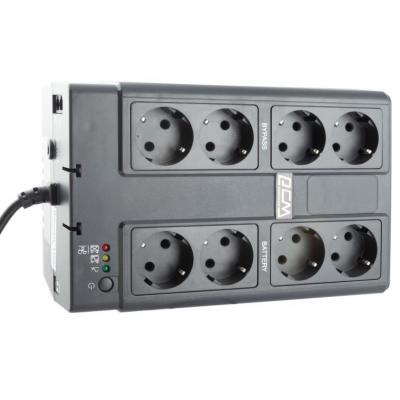 Источник бесперебойного питания Powercom CUB-650E USB Powercom (CUB.650E.USB)
