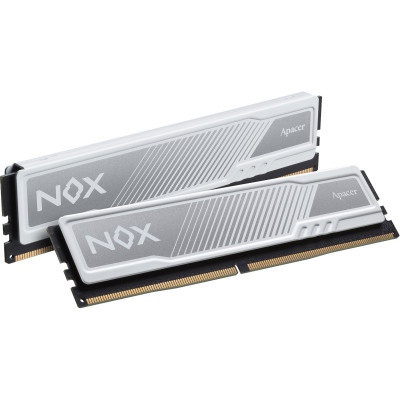 Модуль пам'яті для комп'ютера DDR4 16GB (2x8GB) 2666 MHz NOX White Apacer (AH4U16G26C08YMWAA-2)