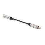 Перехідник Lightning to Jack 3.5 mm, 0.1 m PowerPlant (CA910366)