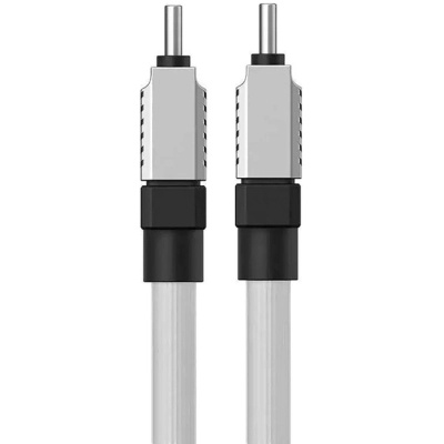 Дата кабель USB-C to Lightning 1.0m CoolPlay Fast Charging 20W white Baseus (CAKW000002)