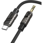 Кабель мультимедійний USB-C to 3.5mm M 1.0m black BOROFONE (6941991117763)