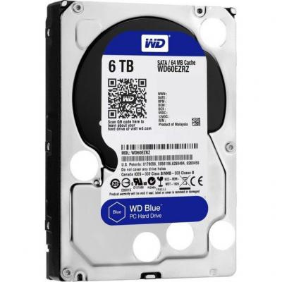 Жесткий диск 3.5' 6TB Western Digital (# WD60EZRZ-FR #)