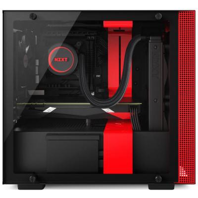 Корпус NZXT H200 Black Red (CA-H200B-BR)