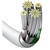 Дата кабель USB 2.0 AM to Lightning 2.0m Superior Fast Charging 2.4A white Baseus (CALYS-C02)