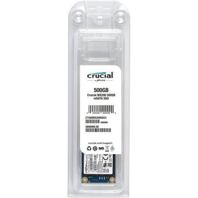 Накопитель SSD mSATA 500GB MICRON (CT500MX200SSD3)