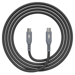 Дата кабель USB-C to USB-C 1.0m Magnetic 60W Black Armorstandart (ARM75513)