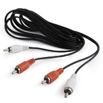 Кабель мультимедийный 2RCA to 2RCA 10.0m Cablexpert (CCA-2R2R-10M)