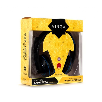 Наушники Vinga HSC055 Black (HSC055BK)