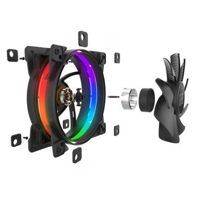 Кулер для корпуса PcСooler CORONA Dual Ring FRGB