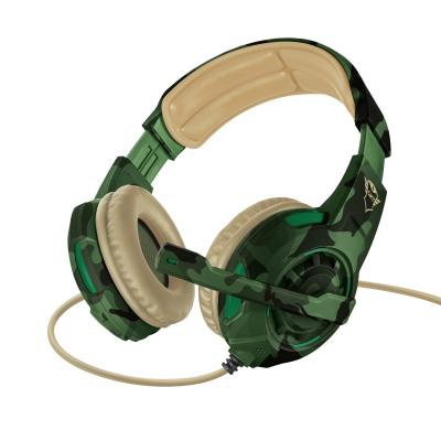 Наушники Trust GXT 310C Radius Gaming Headset Jungle camo (22207)