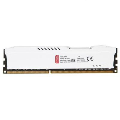 Модуль памяти для компьютера DDR3 8Gb 1866 MHz HyperX Fury White Kingston Fury (ex.HyperX) (HX318C10FW/8)