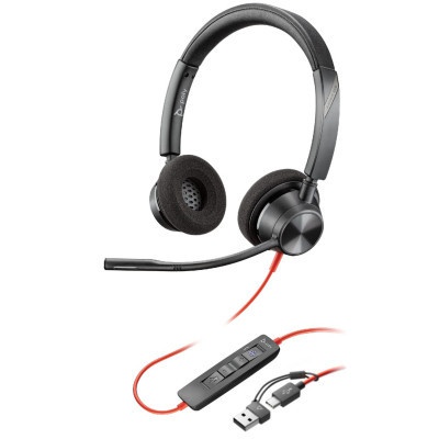 Навушники Poly Blackwire 3320-M USB-A/C (8X220AA)