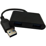 Концентратор Digitus USB-A to 2хUSB-А USB 3.1 Gen 1 (DA-70259)