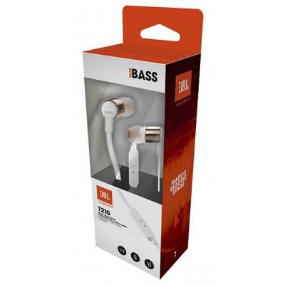 Наушники JBL T210 Rose Gold (JBLT210RGD)