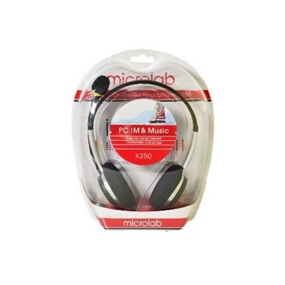 Наушники Microlab K250Y Black-Yellow (K250Y)