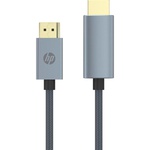 Кабель мультимедійний DisplayPort to HDMI 2.0m 4K (40902160) HP (DHC-DP03-02M)