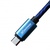 Дата кабель Grand-X USB - micro USB, Cu, 1.5A, Blue/Black, 1m (FM05BLB)