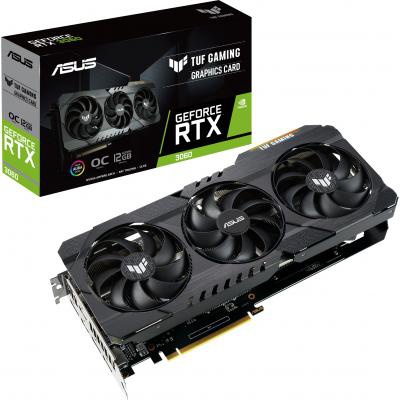 Видеокарта ASUS GeForce RTX3060 12Gb TUF OC GAMING (TUF-RTX3060-O12G-GAMING)
